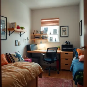 mały pokój dla nastolatki