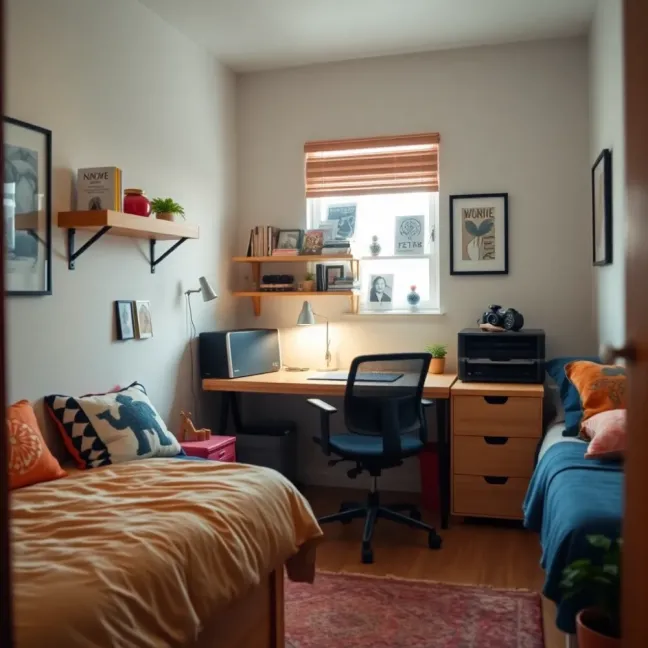 mały pokój dla nastolatki