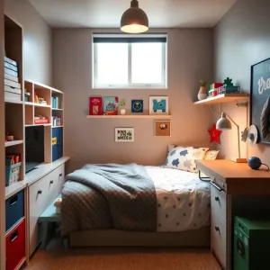 Mały pokój dziecięcy dla chłopca