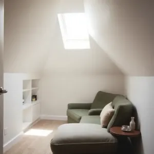 Mały pokój na poddaszu