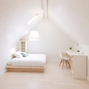 Mały pokój na poddaszu aranżacje