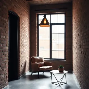 Mały pokój w stylu loft
