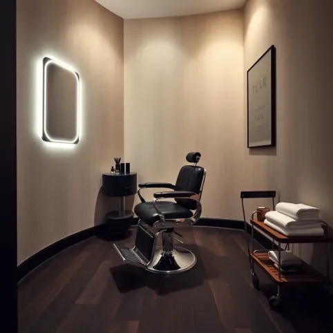 Mały salon fryzjerski