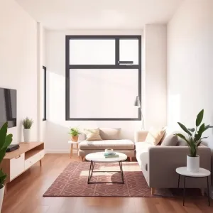 Mały salon w bloku inspiracje