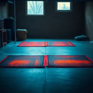 Maty grzewcze do garażu