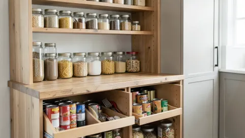 meble do spiżarni z blatem