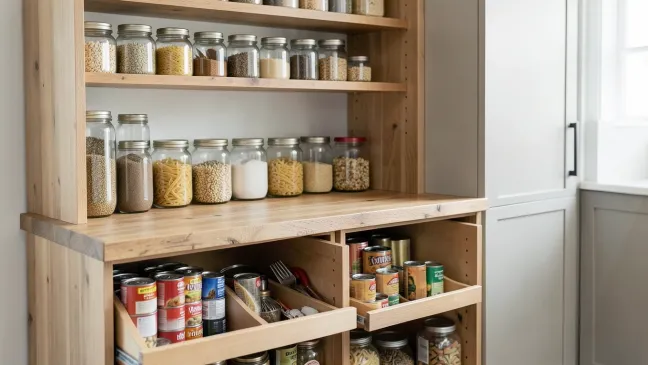 meble do spiżarni z blatem