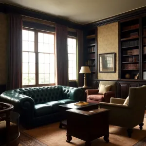 Meble w stylu angielskim salon