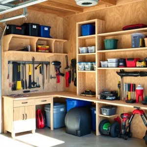 Meble z OSB do garażu