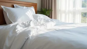 Metody ścielenia łóżka w hotelu