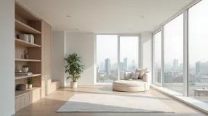 Minimalistyczne wykończenie mieszkania w Warszawie