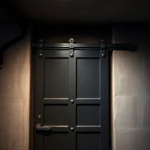 Montaż drzwi stalowych w piwnicy