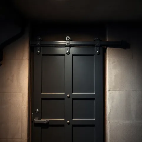 Montaż drzwi stalowych w piwnicy