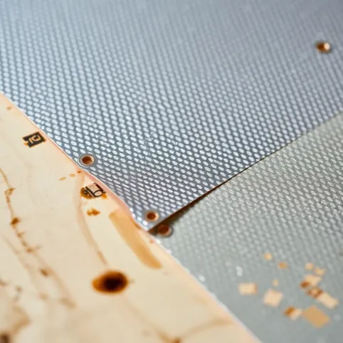 Montaż folii grzewczej na płycie OSB