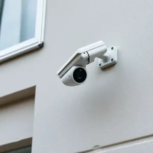 Montaż kamery na elewacji styropianowej