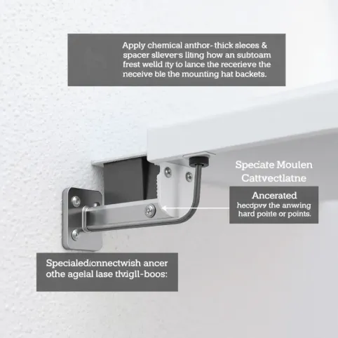 Montaż markizy na styropianie