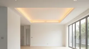 Montaż paneli na podczerwień na suficie