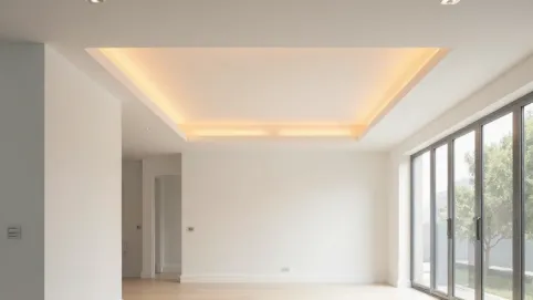 Montaż paneli na podczerwień na suficie