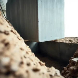 Montaż piwniczki betonowej