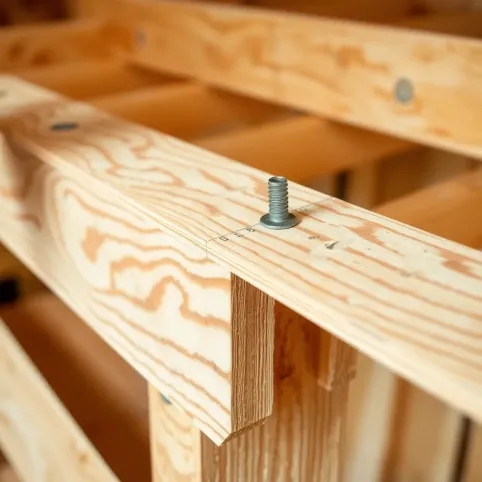 Montaż płyt OSB na legarach