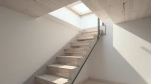 Montaż schodów strychowych w suficie podwieszanym cena