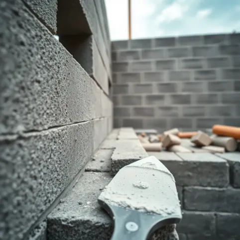 Murowanie z bloczka betonowego cena robocizny