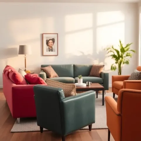 Na jaki kolor pomalować meble w salonie