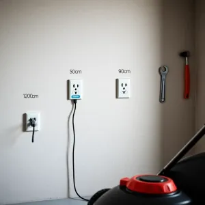 Na jakiej wysokości gniazdka w garażu