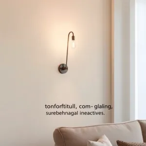 Na jakiej wysokości kinkiety w salonie