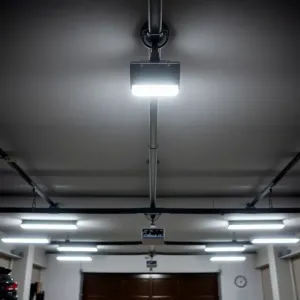 Na jakiej wysokości lampy w garażu