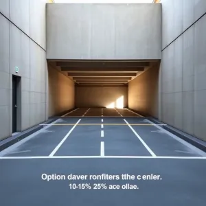 Nachylenie rampy do garażu podziemnego