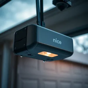 Napęd do bramy garażowej Nice