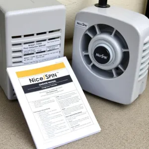 Napęd do bramy garażowej Nice Spin instrukcja