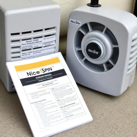 Napęd do bramy garażowej Nice Spin instrukcja