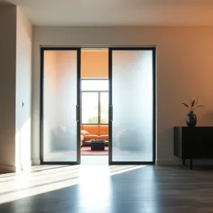 Nowoczesne drzwi do salonu