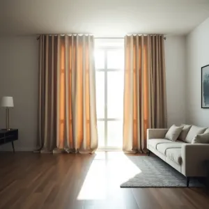 Nowoczesne firany panelowe do salonu