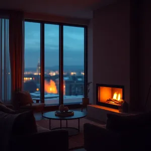 Nowoczesne kominki do salonu