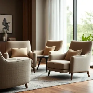 Nowoczesne krzesła do salonu tapicerowane