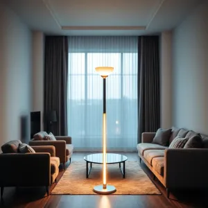 Nowoczesne lampy stojące do salonu