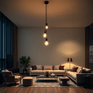 Nowoczesne lampy wiszące do salonu