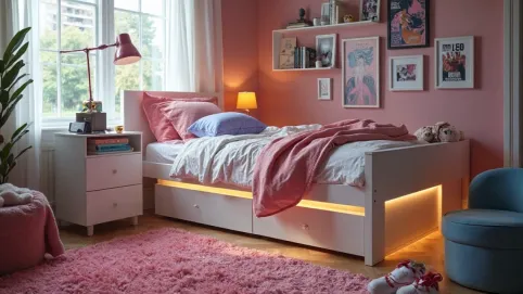 Nowoczesne łóżka dla młodzieży