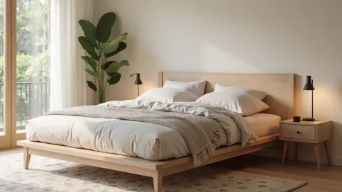 Nowoczesne łóżka do sypialni 140x200