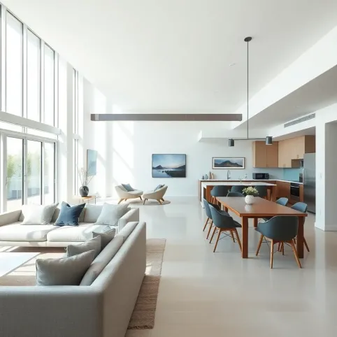 Nowoczesne meble do salonu i jadalni