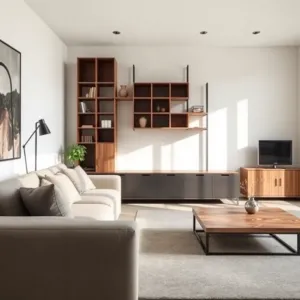 Nowoczesne meble na wymiar do salonu