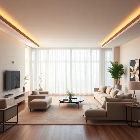 Nowoczesne wnętrza salon