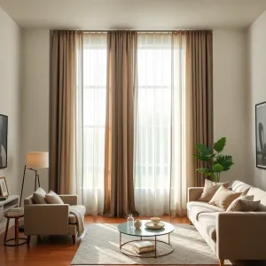 Nowoczesne zasłony do salonu