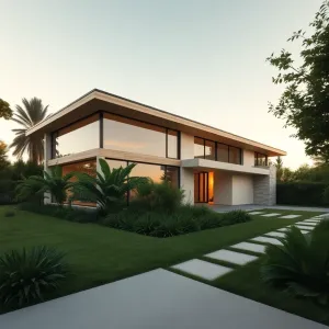 Nowoczesny dom parterowy bez garażu