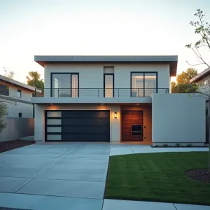 Nowoczesny dom z garażem