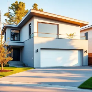 Nowoczesny dom z garażem dwustanowiskowym
