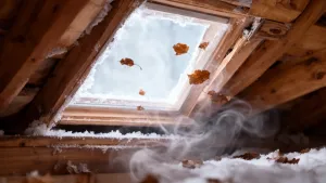 Ocieplenie drzwi na strych